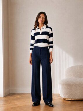 Zara Elevated Dark Denim Flare SZ XS